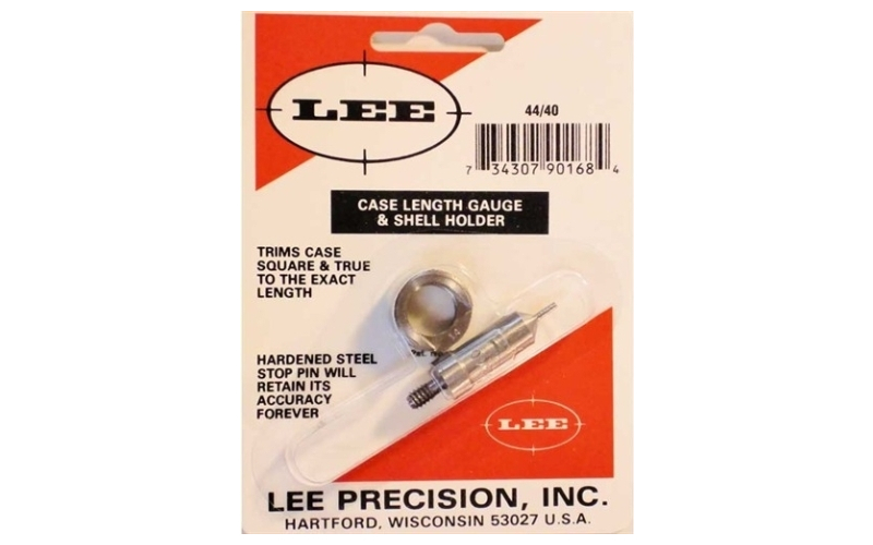 Lee Precision Lee length gauge/ shellholder, 44/40 wcf